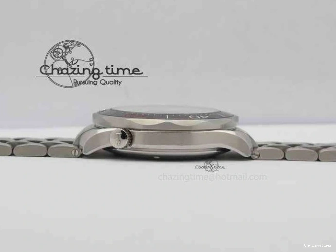 1228 Seamaster 300M 007 SS MK 1:1 Best Edition Black 007 Dial Ceramic Bezel On SS Bracelet A EasyCare 8178